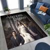 Dywan Damon Salvatore z Pamiętników Wampirów do Sypialni Salonu Sofy Domu Mata Dekoracyjna Pod Drzwi, Duża Antypoślizgowa Mata Podłogowa dla Dzieci do Zabawy
