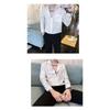 Men S Loose Long Sleeve Shirt Japanese Style Casual Trendy Shirt