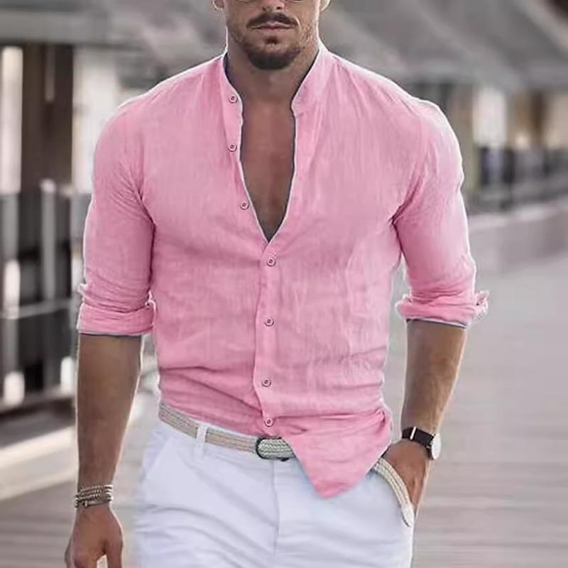 Chemise à imprimé bohème pour homme