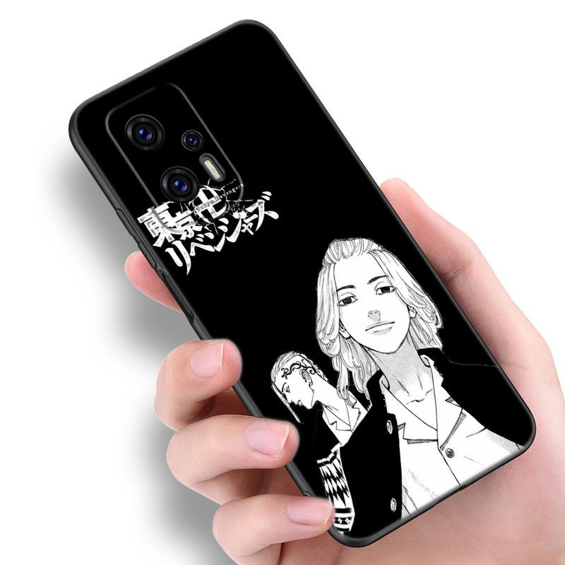 Tokyo Avengers Anime Phone Case For Xiaomi POCO F2 F3 M2 M3 M4 X3 X4 Pro NFC F4 GT 5G F1 X2 C3 C31 C40 M5S Soft TPU Black Cover