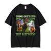 Pferde Hören Nicht Auf Sie Machen Weiter T-Shirt Lustiges Pferd Meme T-Shirts Reitsport Liebhaber T-Shirts Herren Lässiges Übergroßes T-Shirt