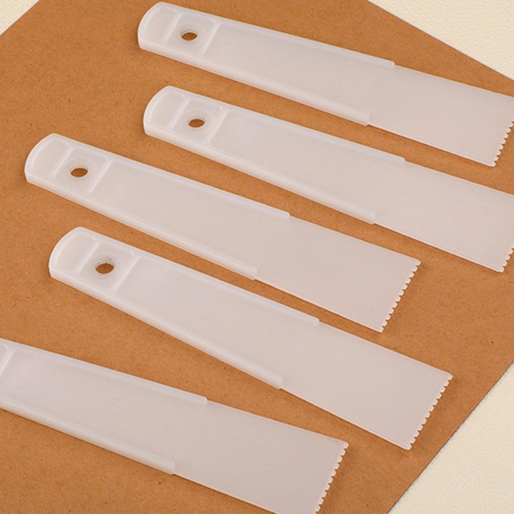 10Pcs Leather Glues Spreader Stick Leather Glues Applicator Tool Leather Scraping Spreaders Glues Smearing Stick Tool