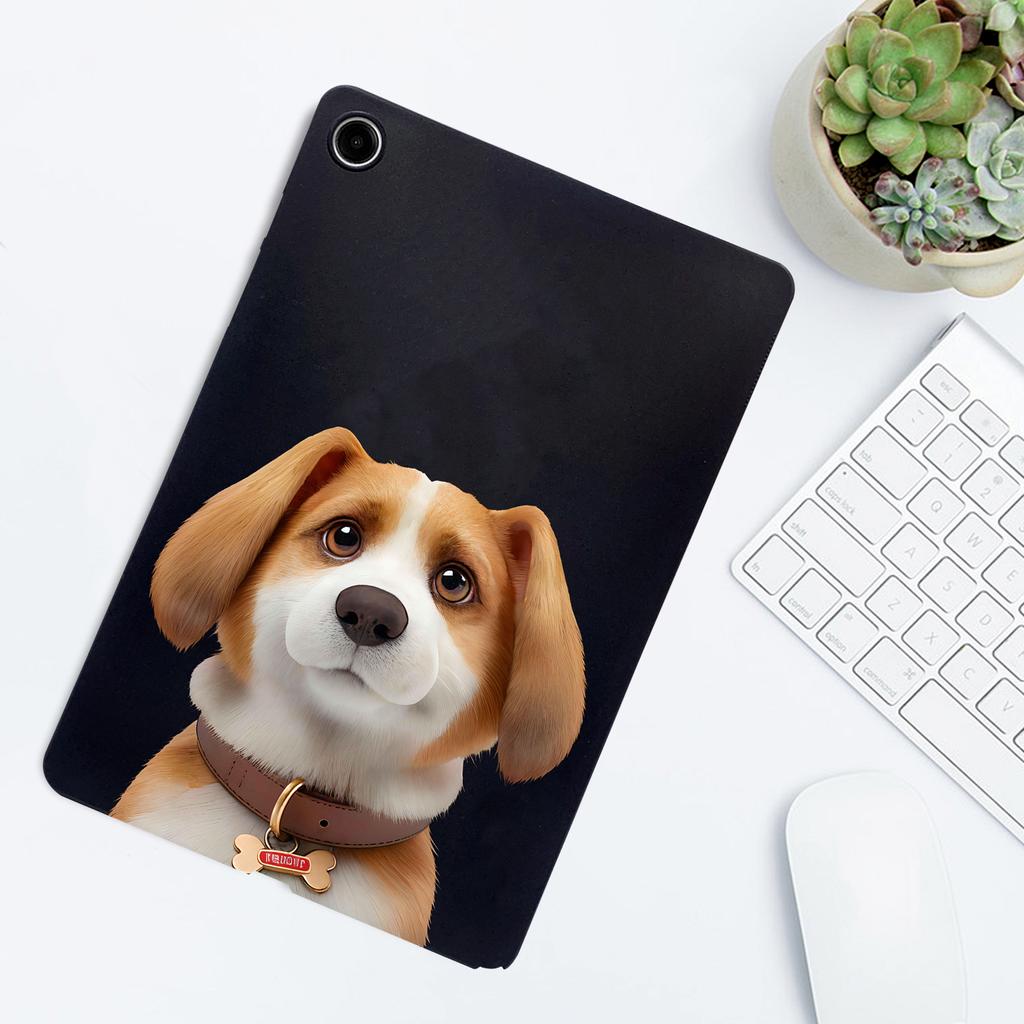 For Samsung Galaxy Tab A9+ Case Pattern Printing Slim TPU Tablet Protective Cover