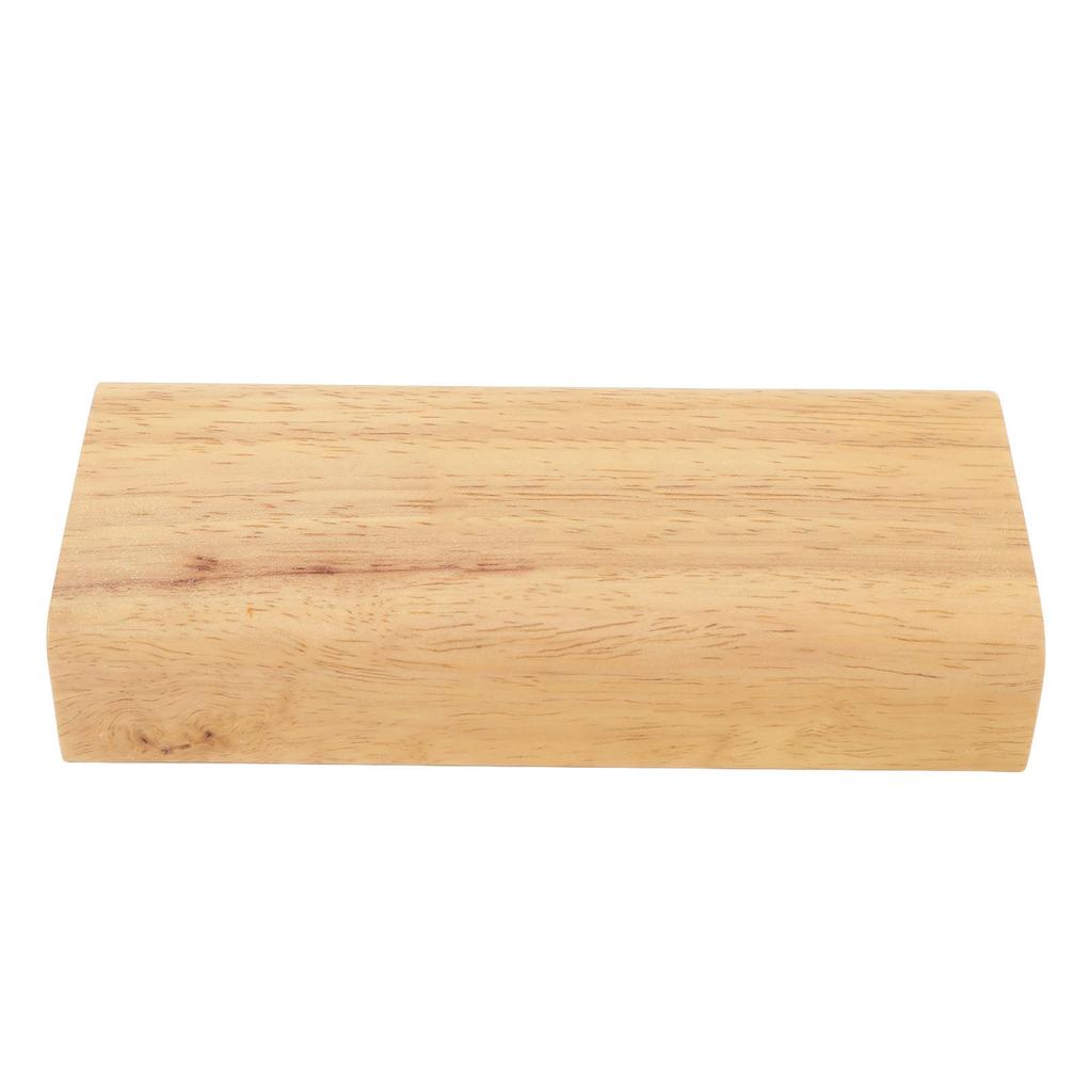 90 Degree Fret Beveling File with Arc Radius Wooden Base Fret End Dressing File for Guitar Bass Ukul