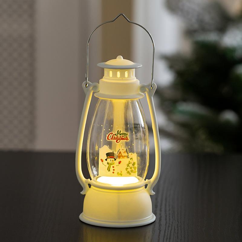 Weihnachtsdekorationen Beleuchtete Laternen Schaufensterdekorationen Dekorative Requisiten Atmosphäre- und Nachtlichter