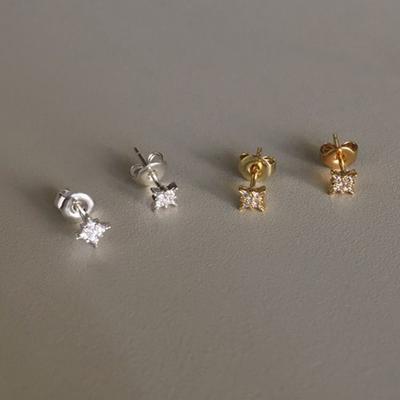 (Silver925) Beam Earring