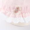 Lace Trim Infant Fisherman Hat with Ear Protection – Stylish Newborn Accessory