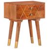 Nightstand 43 * 30 * 58 cm Solid Mango Wood