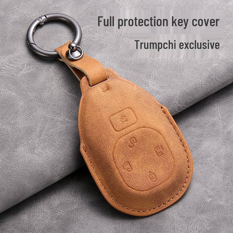 GAC Trumpchi E8/E8pro New Year Edition Key Case: Stylish Metal Shell with Buckle