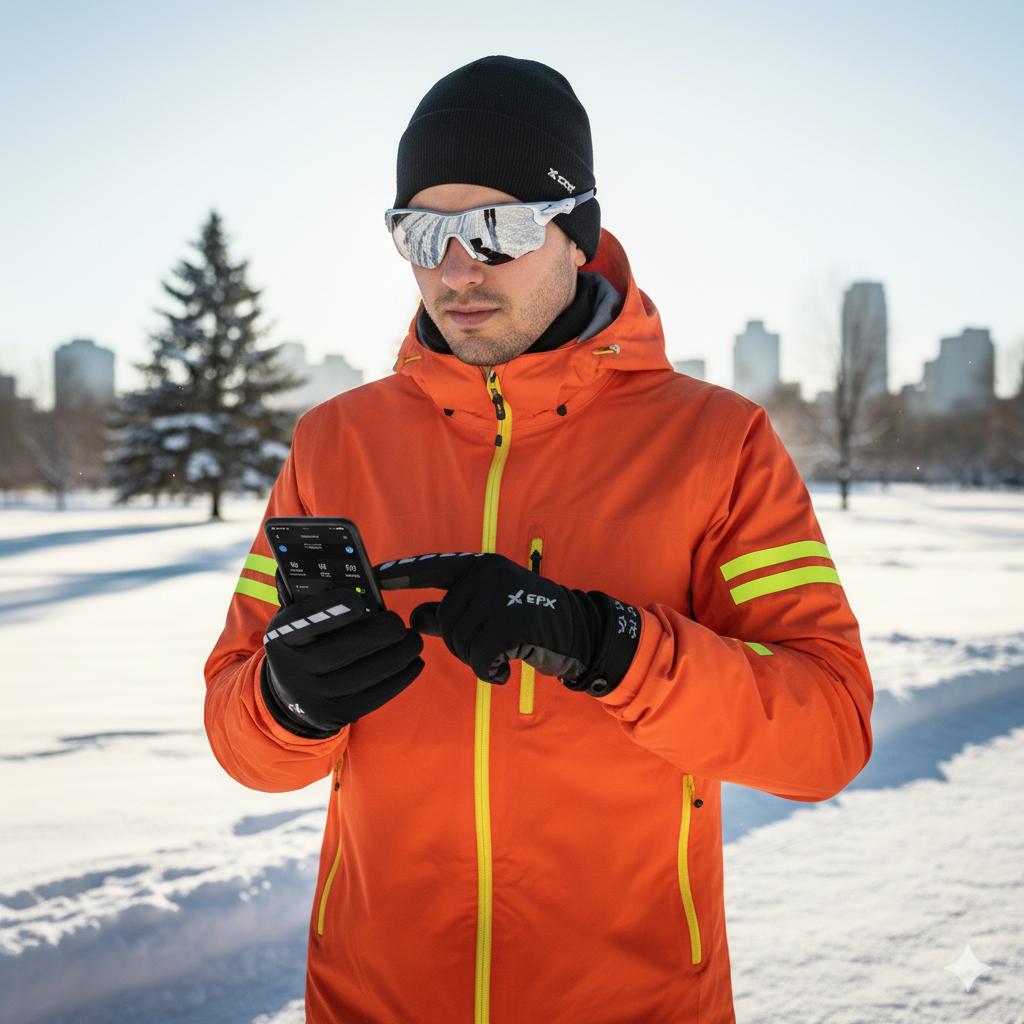 Fietshandschoenen Winddichte pols Waterafstotend Thermisch Reflecterend Mountainbike Werken Hardlopen Jagen Zeilen Paintball Ski Handschoen