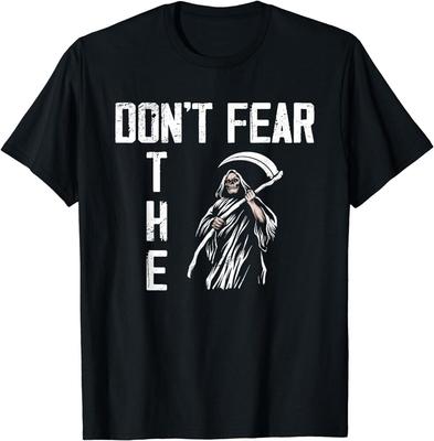 Grim Reaper Scary Halloween Reaper Scythe Unisex T-shirt