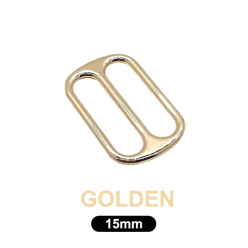 Metal Three Glide Slide Buckle 1Pcs Wear Resistant for DIY Leather Craft Gift Bag Strap Belt Decorative Webbing