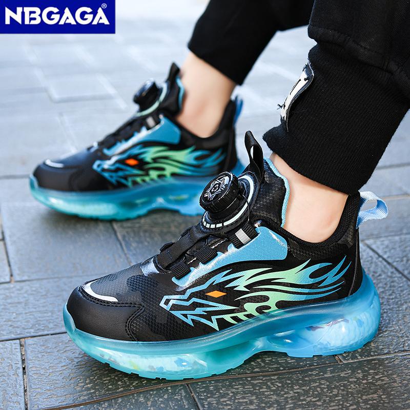 Ελαφριά Χειμερινά Παιδικά Αθλητικά Παπούτσια Περιστρεφόμενη Αγκράφα Παιδικά Αθλητικά Παπούτσια Casual Δερμάτινα Παπούτσια Τρεξίματος Εξωτερικού Χώρου Παιδικά Παπούτσια Τένις Αντιολισθητικά