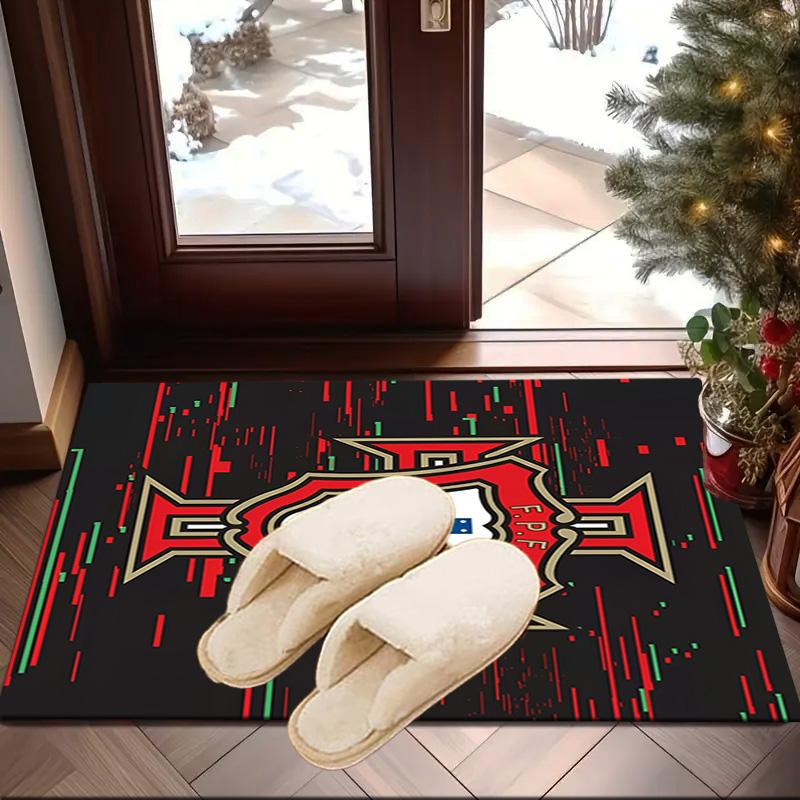 Portugal's National Emblem Area Rug Office rug, Chair Rug, Decor Carpet Livingroom bedroom Mat, Large Size Fan gifts Christmas gifts