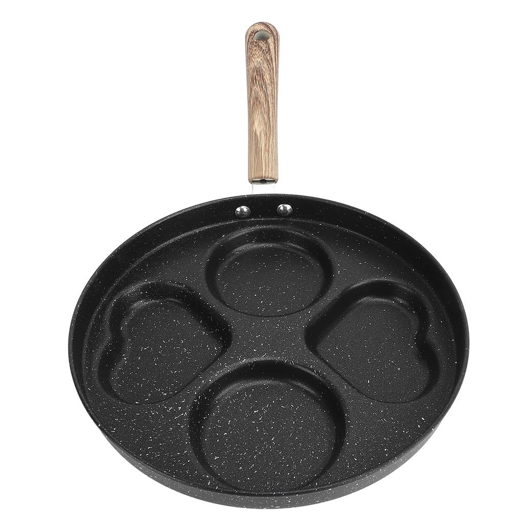 Egg Frying Pan for Stovetops Nonstick Divided Grill Pan Versatile Breakfast Grilling Pan Skillet for Indoor Cooking B