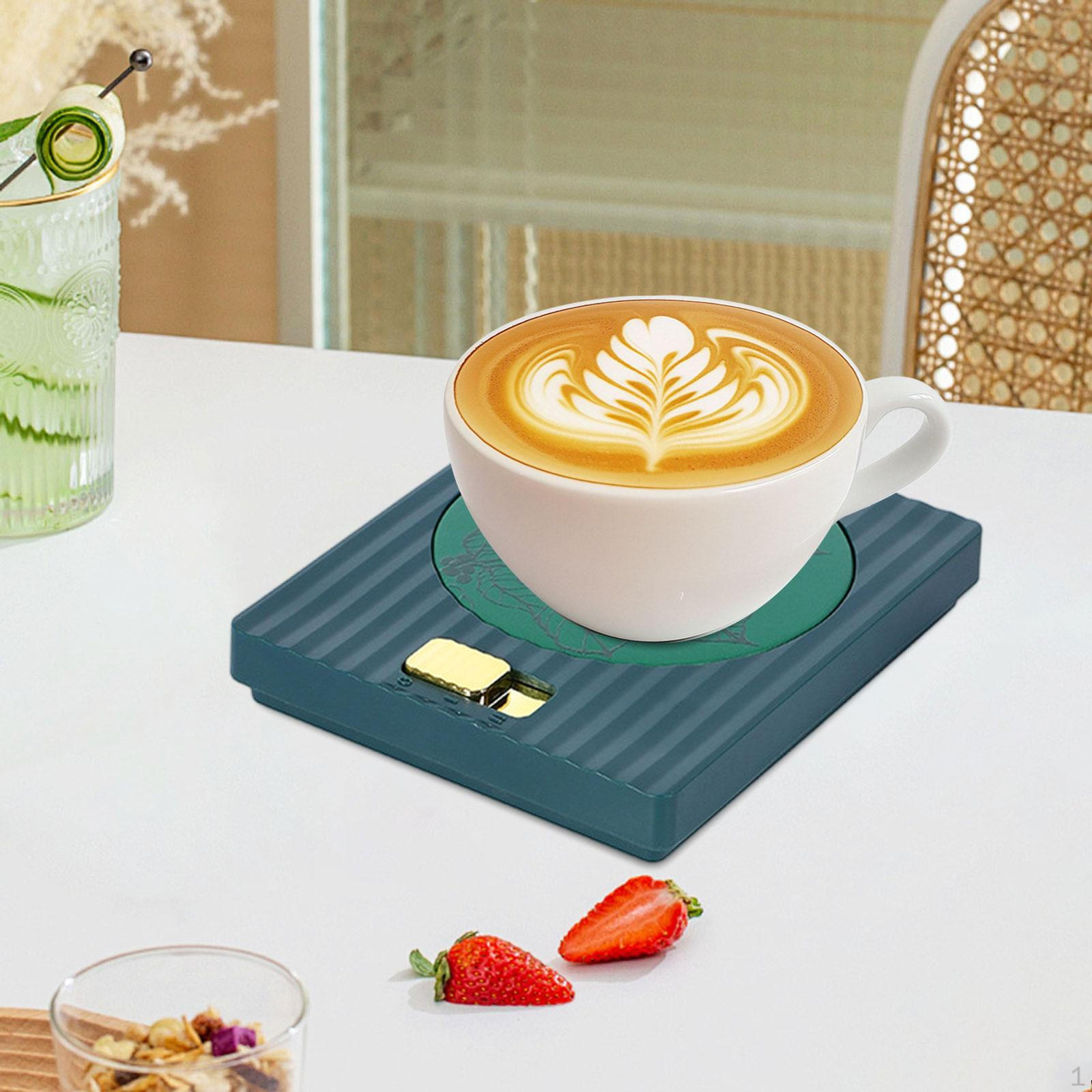 

Cup Warmer for Coffee, Milk, And Drinks - Keep Warm Technology Silent Heating Supply зелёный