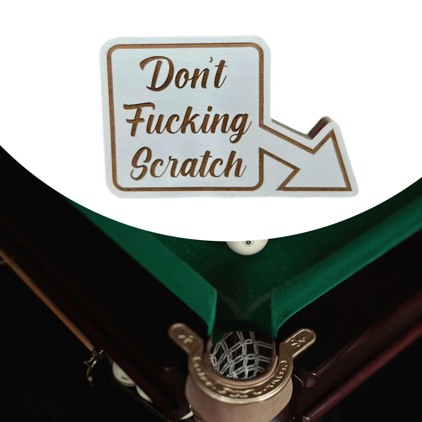 

8 Ball Pocket Marker with Funny Words for Billiards Enthusiast Men Women Style D