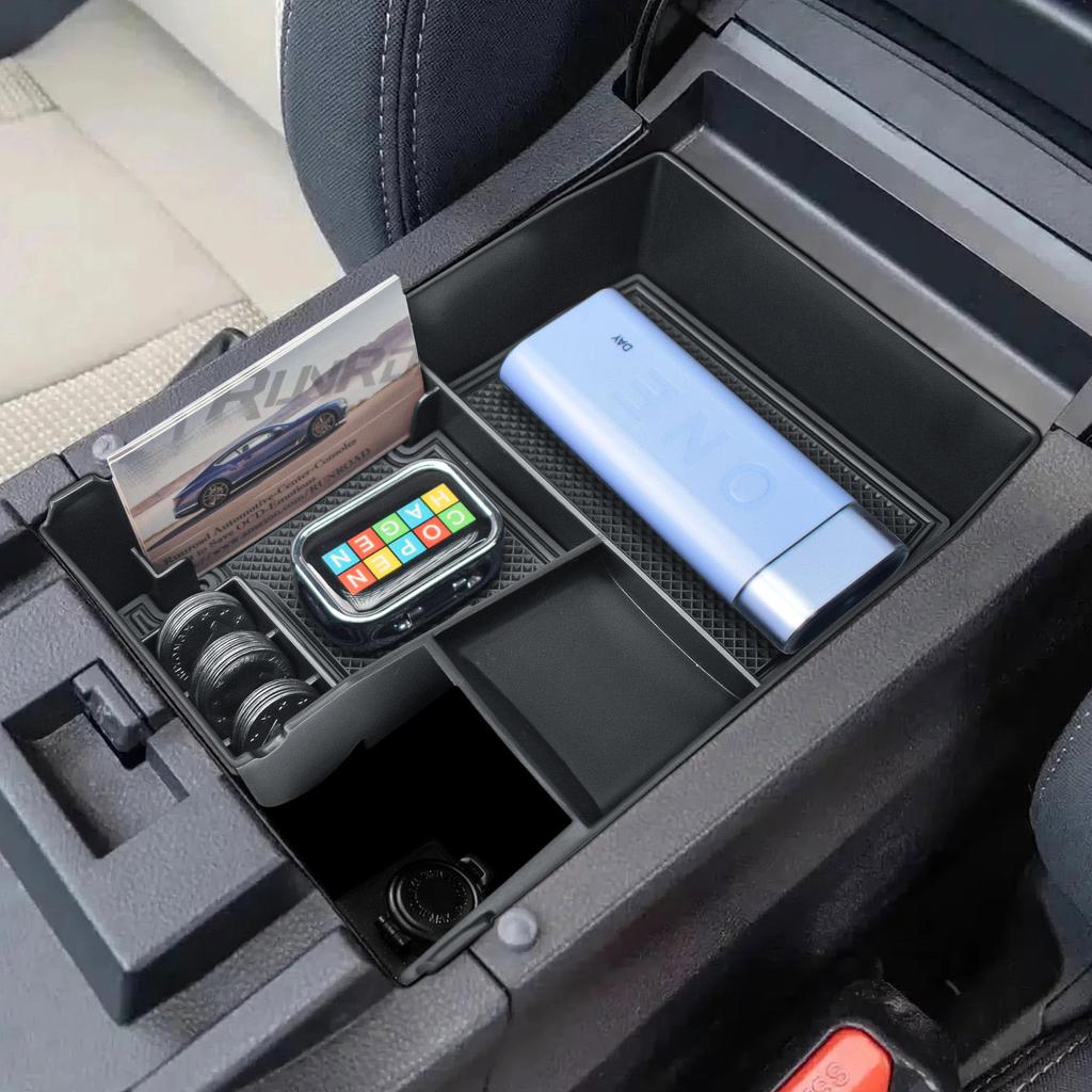 Mittkonsolorganisatör för 2020-2025 2025 Subaru Outback & Legacy Förvaring i armstödslåda Inre Bilförvaringsfack Tillbehör
