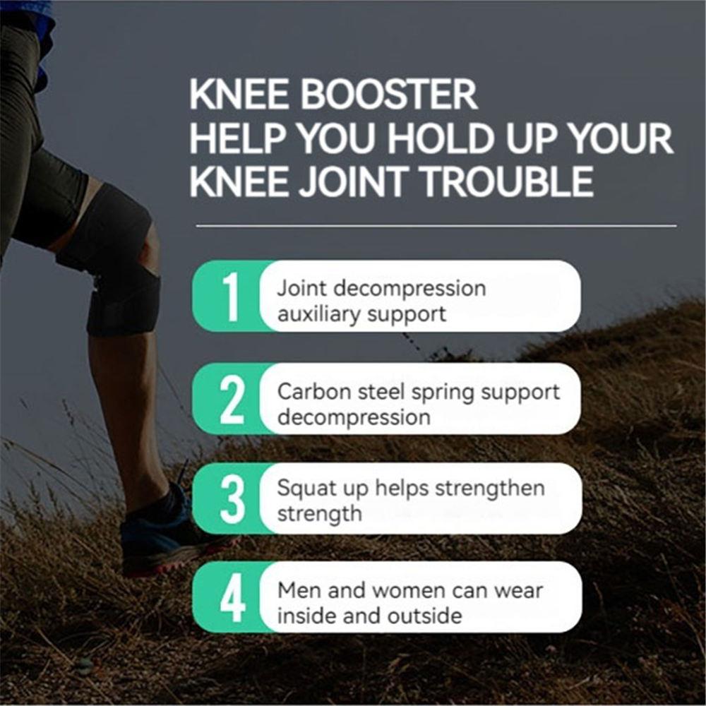 1Pcs Knee Support Medical Power Lift Knee Weakly Brace Joint Support Spring Stabilizer Gym Sports Heath Care Leg Stretcher