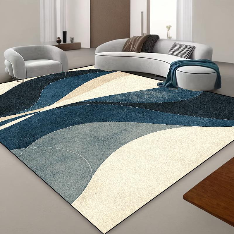 Modern Luxury Carpets for Living Room Large Area Geometric Abstraction Rugs Bedroom Cloakroom Decoration Rugs Coffee Table Mat