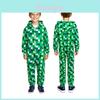 Costum Cosplay Minecraft Pentru Halloween Cu Material Poliester Pentru Adolescenți