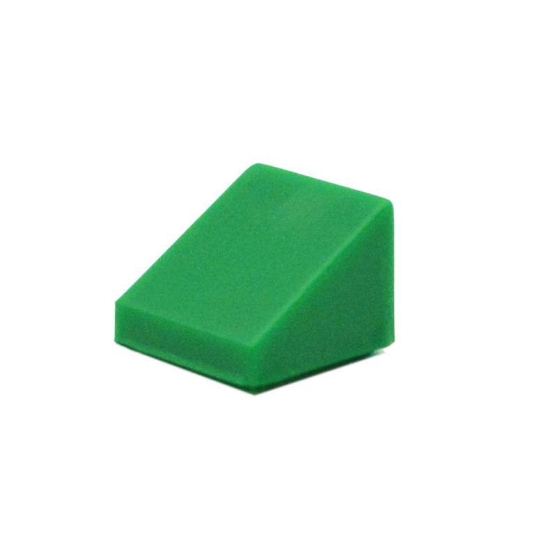 100pcs DIY Building Blocks Figure Smooth Bevel Bricks 1x1 Educational Creative Size Compatible With 54200 Toys for Children