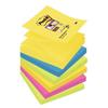 Bloc notes adeziv - Post-it - Z-Notes Super Sticky - Set de 6 - 90 file - 76 x 76 mm