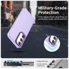 For Samsung Galaxy S23+ Case PC+TPU+PET Matte Anti-Drop Phone Back Cover