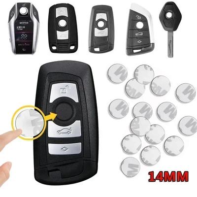 11mm 14mm Aluminum Car Remote Key Emblem Sticker For Badge F30 F20 F10 E90 F20 E46 E60 E70 E53 E39 E36 E87 X5 X6 X1 M3