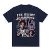 Hip Hop Rapper Lil Baby T-shirt Vintage Graphic Print Oversized T-shirts Fashion Aesthetic Short Sleeve T Shirts Streetwear Unisex