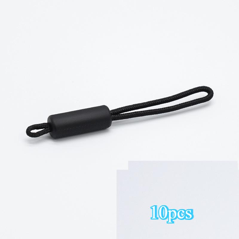 10PCS Long Handle Zipper Pullers Zipper Slider Extension Rope Garment Bag Zipper Repair Tools DIY Sewing Supplies