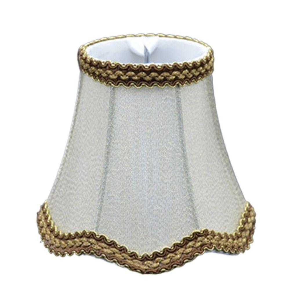 Nordic Style Jacquard Fabric Chandelier Lamp Shade Retro Modern Cloth Lampshade Exquisite Creative Wall Lamp Cover Home Bedroom