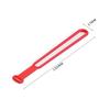 1Pcs 2In1 Silicone Mobile Phone Wrist Straps Short Lanyard Soft Hanging Cord With Stainless Steel Metal Tether Tab Gasket