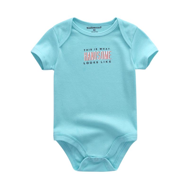 Babykleidung Neugeborene Säuglingsbodysuits Kurzarm-Kleinkindkleidung