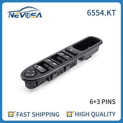 Nevosa 6554.KT Front Left Side Electric Master Car Power Window Switch Lifter Console Button For 2007-2010 Peugeot 307