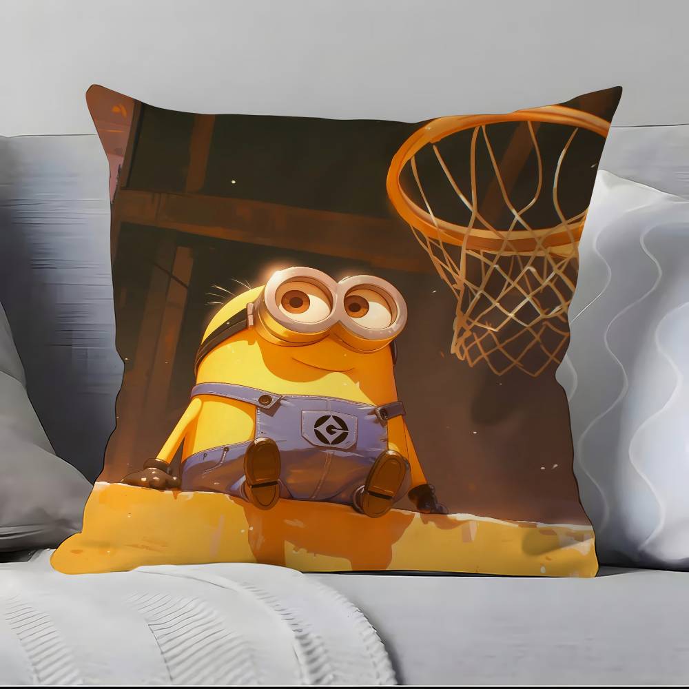 Cute Cartoon Thief Dad M-M-Minions Pillow Case Pillowcase Soft Skin Friendly & Comfortable With A Hidden Zipper