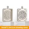 Ciondoli Buddha Tibetani Ciondoli Scatola Ciondolo Donna Ciondolo per Collana Coppia Regalo Vacanza Moderno Creativo Tradizione Lega Fatto a Mano Ciondolo Ornamenti Figurine