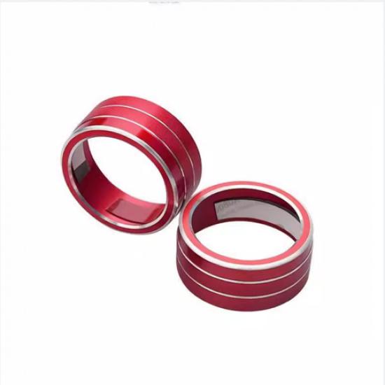 For Nissan Sentra -2025 Air Condition Knob Button Ring Cover Decor Pair