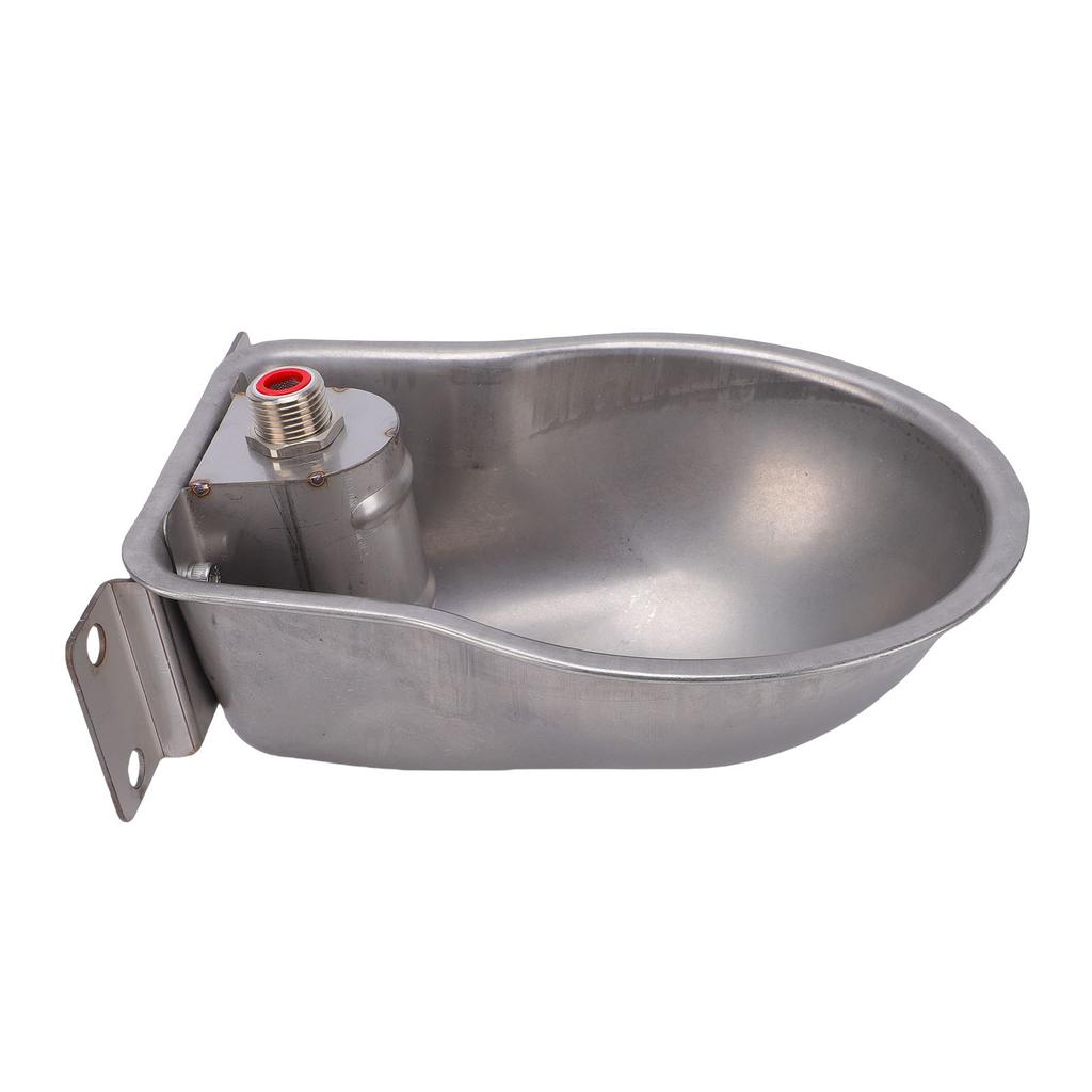 Automatic Sheep Water Bowl Stainless Steel Livestock Waterer Water Dispenser for Sheep Goat Calf
