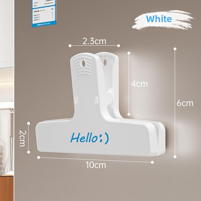 

Magnetic Refrigerator Sealing High-face Value Magnetic Strong Long-tail Clip 1PC белый
