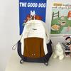 Nylon Student Backpack With Embroidery For Daily Use Girls College Campus