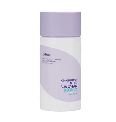 Onion Fresh Fluid Sun Cream 50ml | SPF50+ Lightweight Soothing Sunscreen