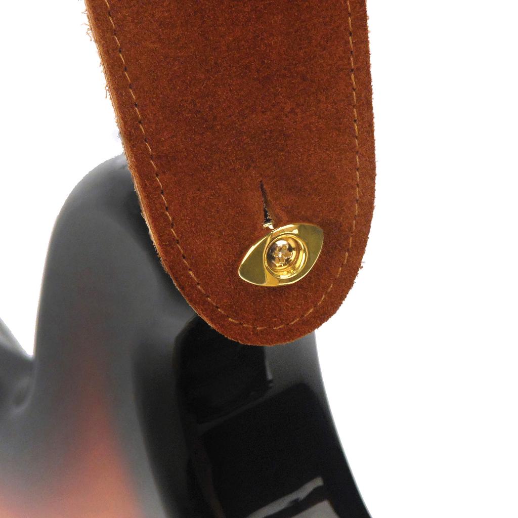 D'Addario Elliptical Strap End Pin, Gold, PWEEP302