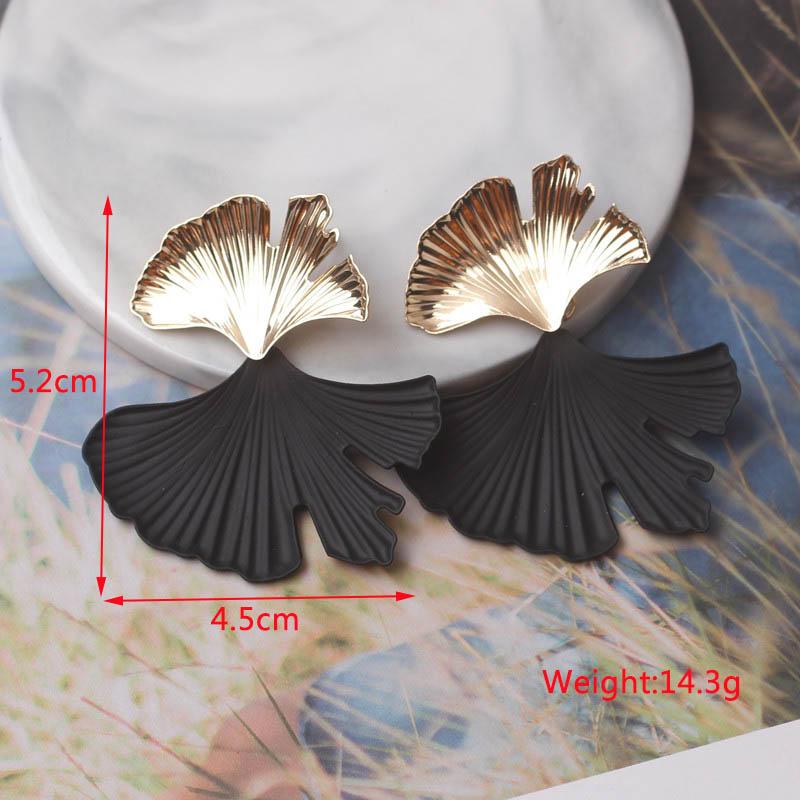 Black Hanging Long Earrings for Women Triangle Square Statement Drop Earrings 2025 boucle oreille femme Fashion Jewelry