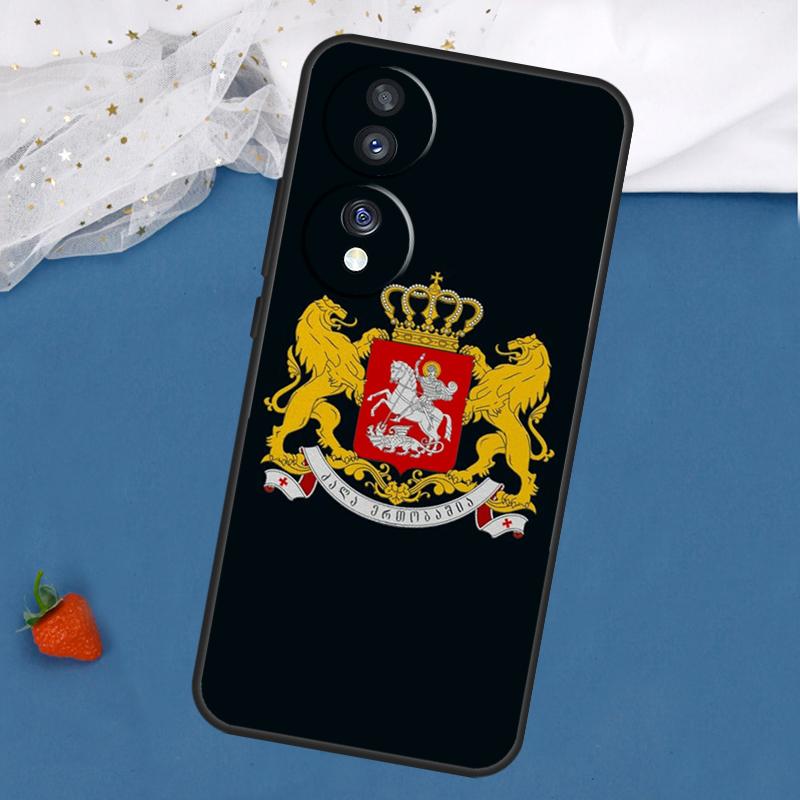 

Чехол с флагом Грузии для Honor Magic 7 5 6 Lite 8 Pro 200 400 50 70 90 X8c X8b X9a X9b X9c X9d Win RT Обложка Honor Magic6 Pro