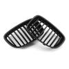 Front Kidney Grille Replacement For BMW 5 Series GT F07 2010-2016 Part Numbers 51137200169 51137200170 Racing Style Grills