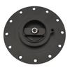 160mm Billet Aluminum Easy Fill Fuel Cell Gas Cap With 12 Hole Cell Bung and Gasket for 12 Screw 5.343 in Screw Holes