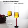 Elegant Waist-in Red Wine Glass