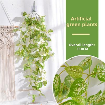 Decorative Fake Plants Realistic Fake Leaf Vine Realistic Hanging Artificial Green Plants for Indoor Outdoor Decor for Wedding