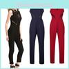 Eleganter Sexy Sommer Damen Jumpsuit für Abendpartys mit exquisiten Spitzenverzierungen